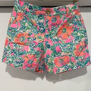 Lilly Pulitzer Pink Floral Women's Shorts